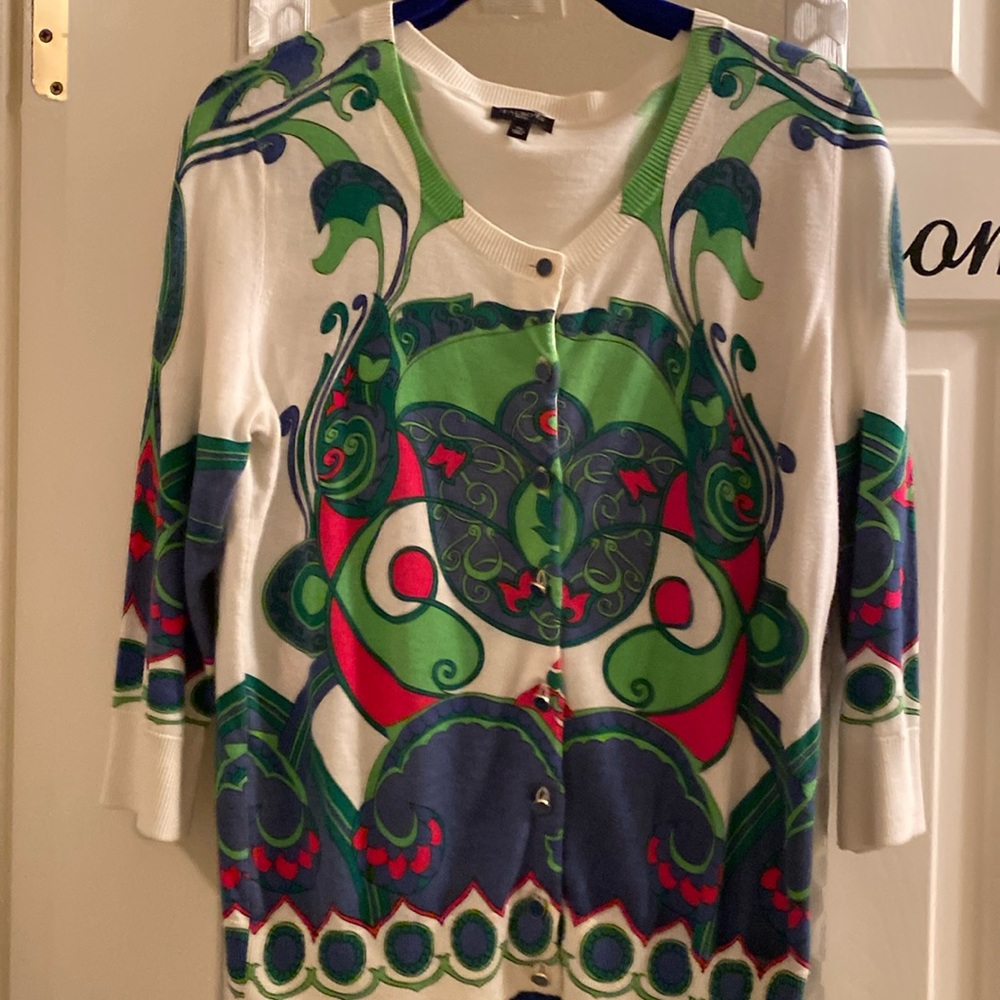 Paisley print sweater